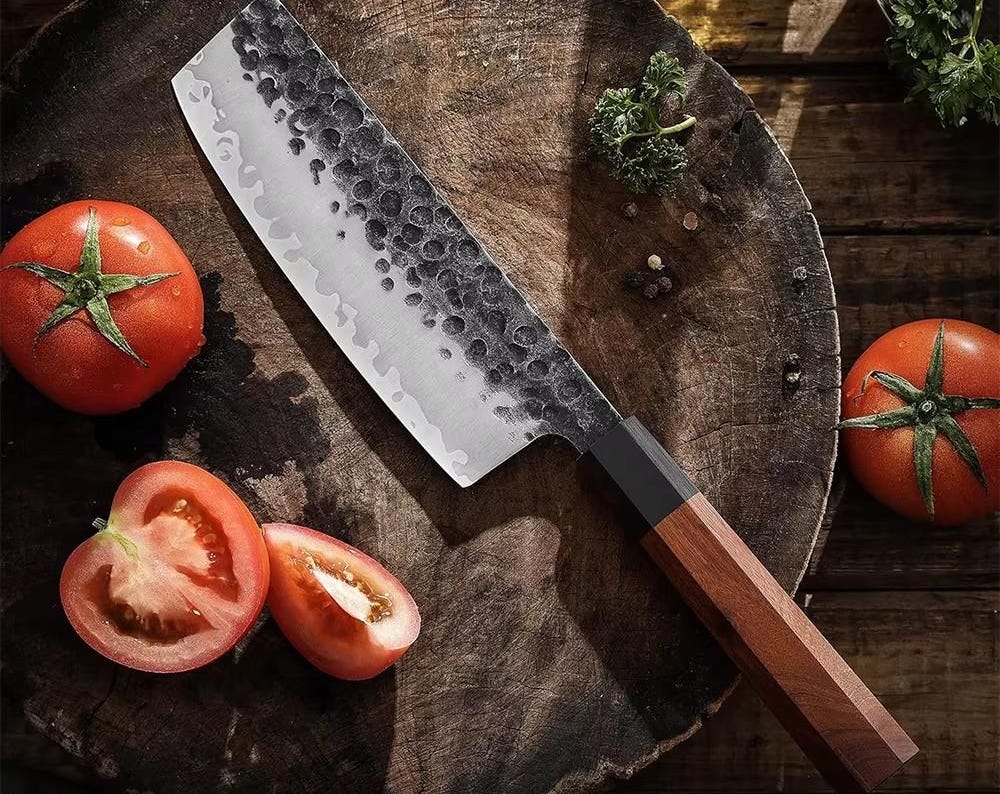 Damascus Style Nakiri Chef-Messer