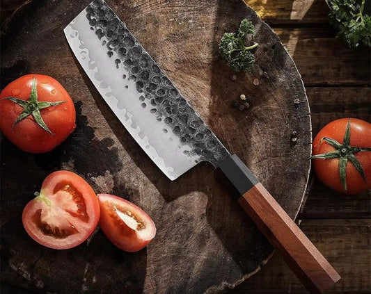 Damascus Style Nakiri Chef-Messer